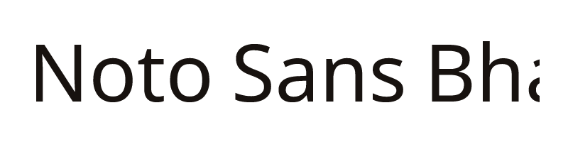 Noto Sans Bhaiksuki font preview